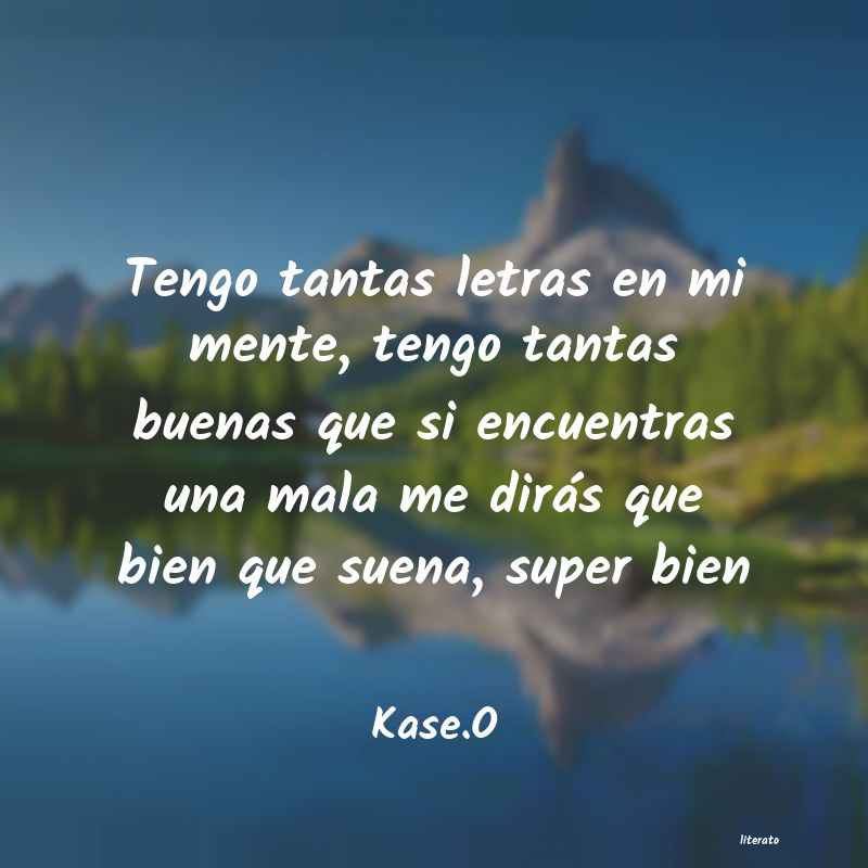 Frases de Kase.O