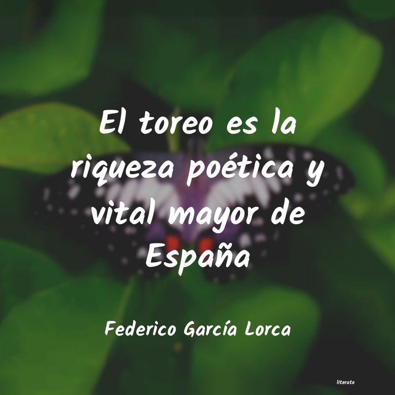 frases de Federico GarcÃa Lorca