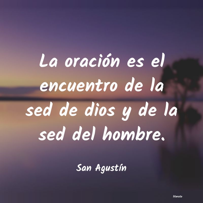 Frases de San Agustín