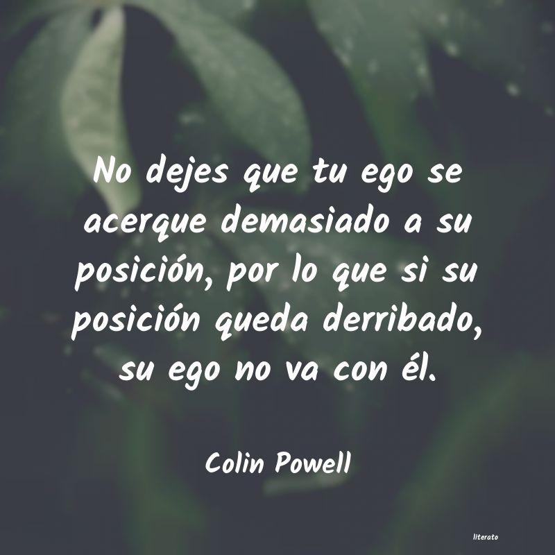 frases de Colin Powell