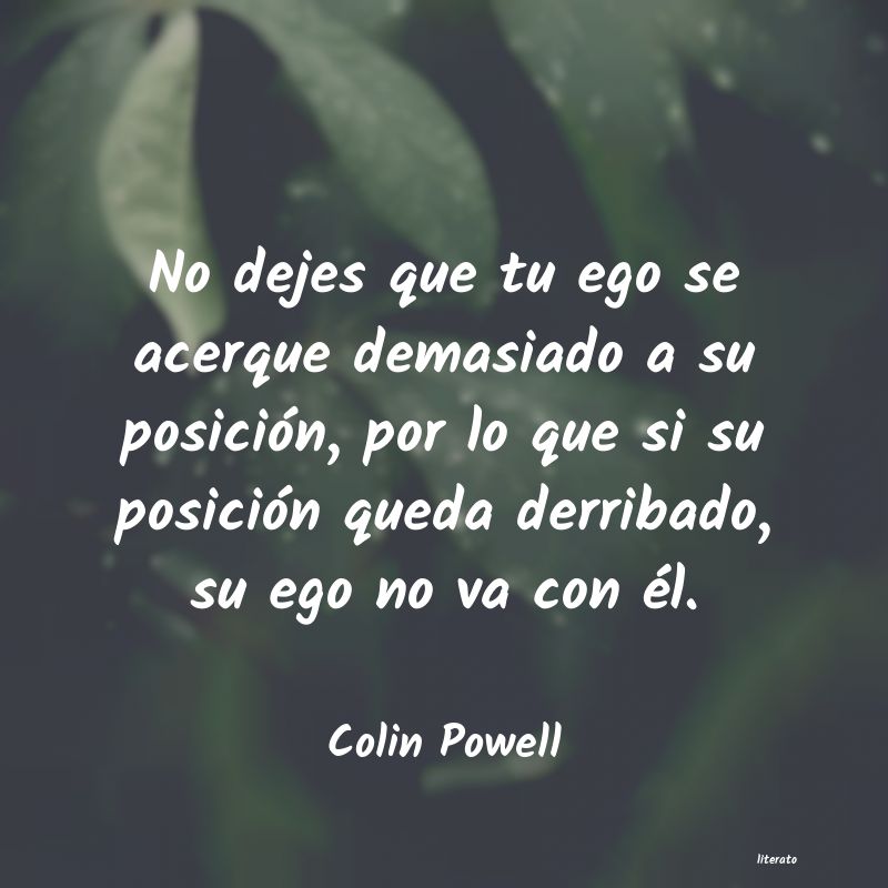 Frases de Colin Powell