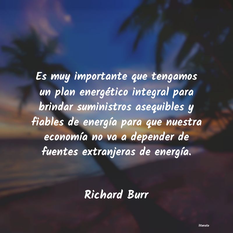 frases de Richard Burr