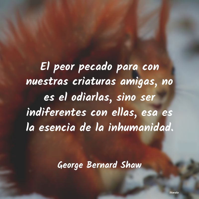 george bernard shaw sola una tragedia