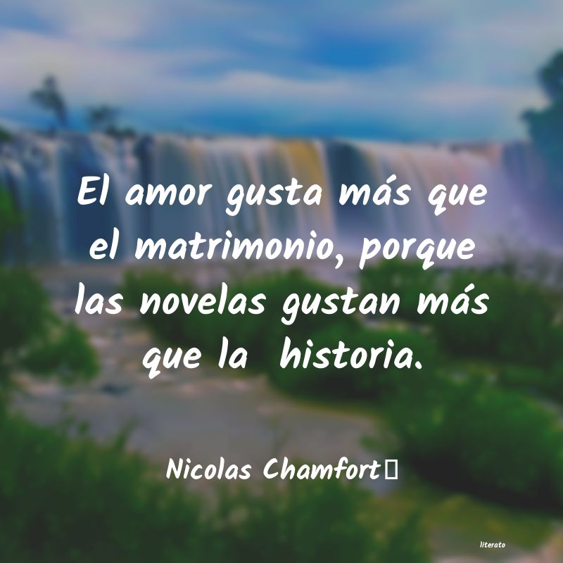 frases de Nicolas Chamfort