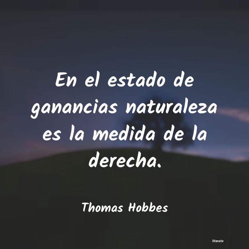 frases de Thomas Hobbes
