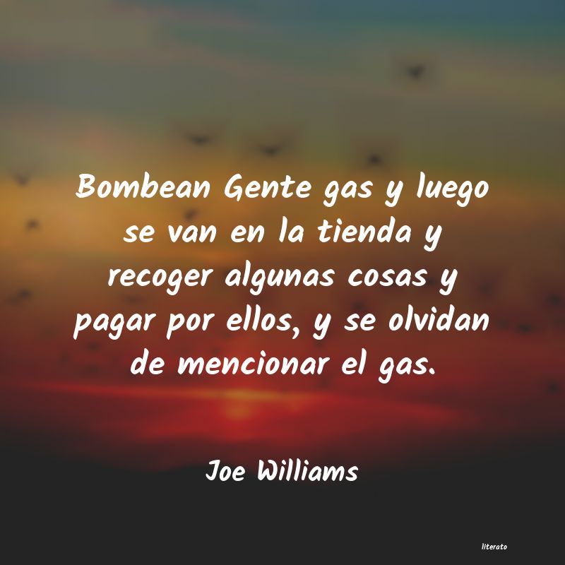 Frases de Joe Williams