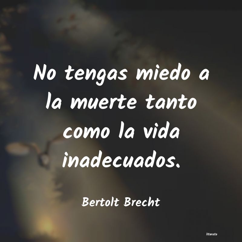 Frases de Bertolt Brecht