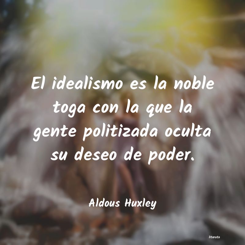 frases de Aldous Huxley