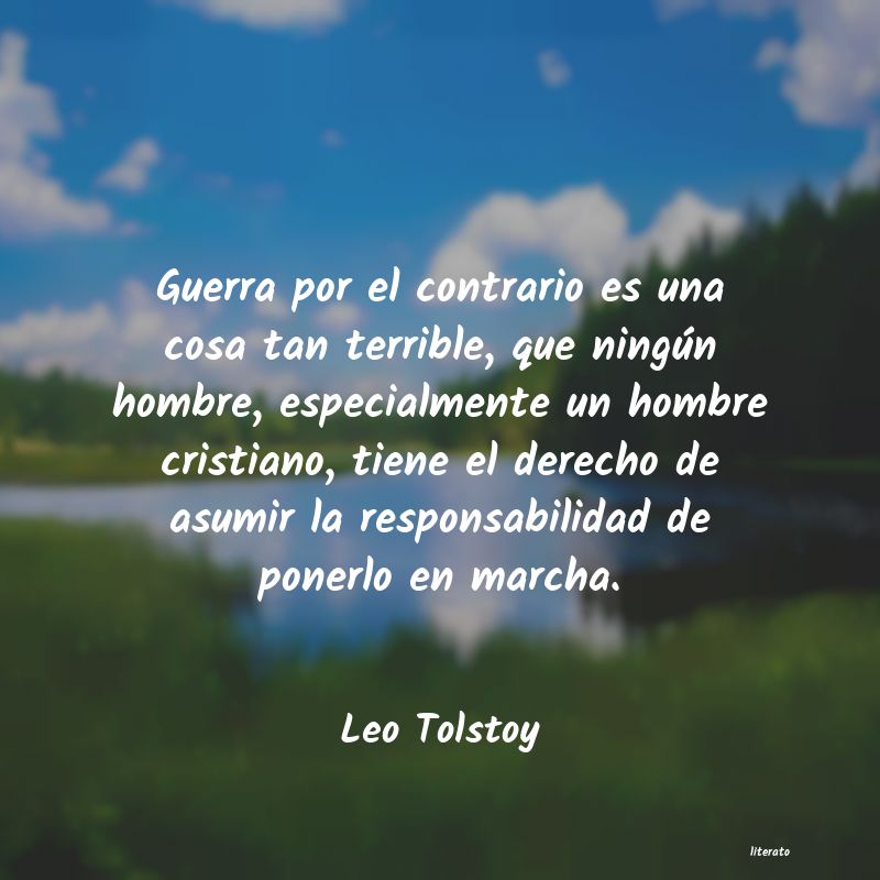 frases de Leo Tolstoy