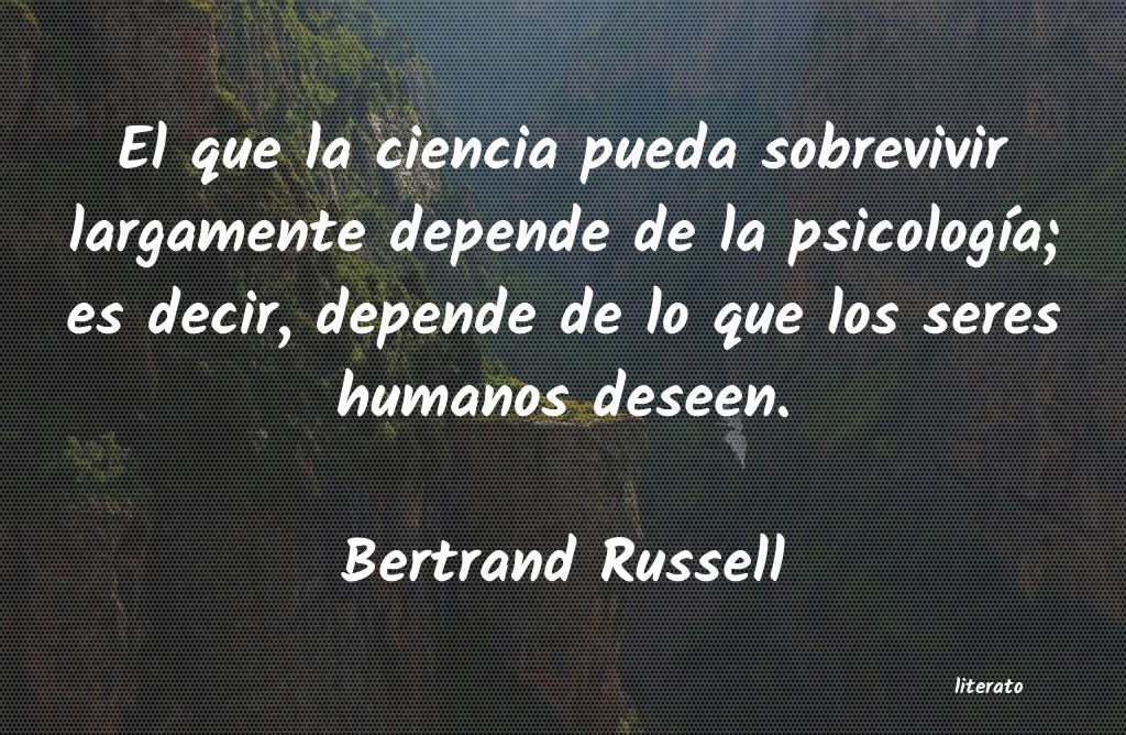 Frases de Bertrand Russell