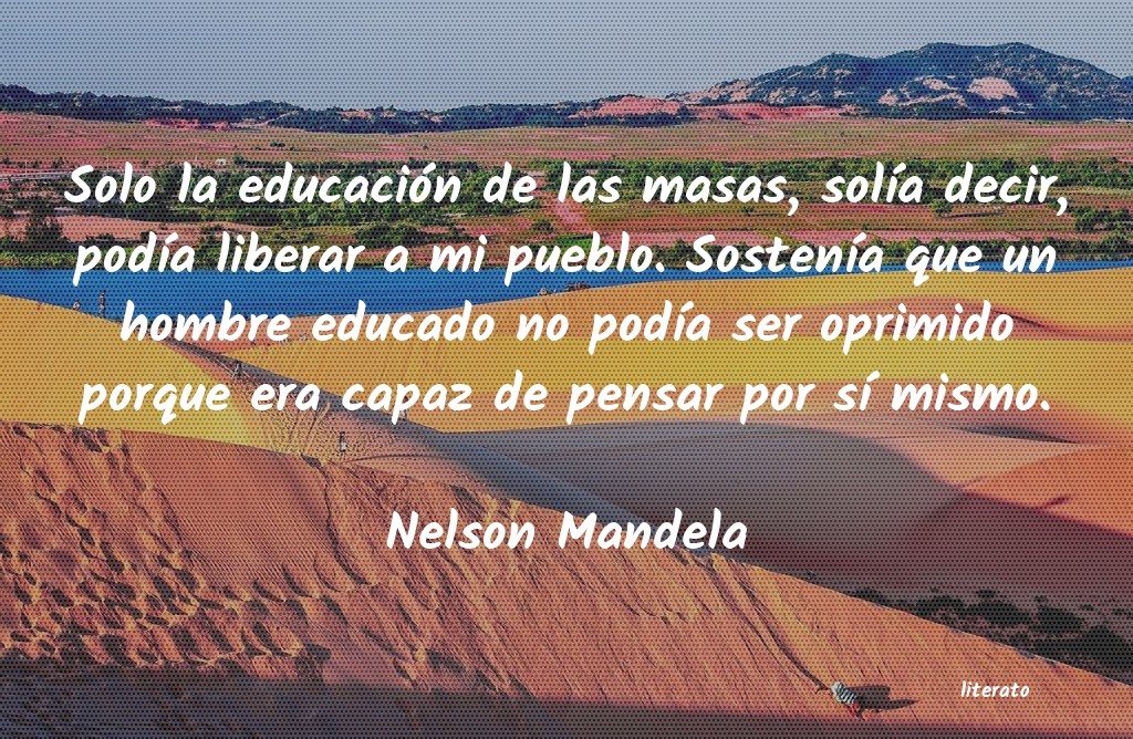 frases de Nelson Mandela