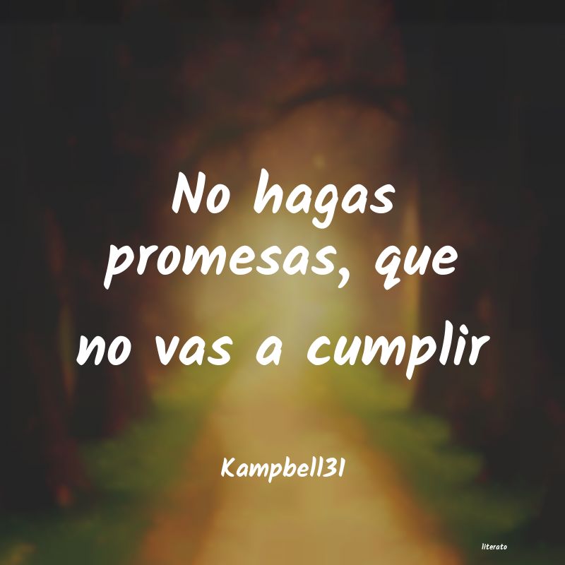 Frases de Kampbell31