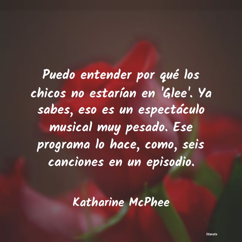 Frases de Katharine McPhee