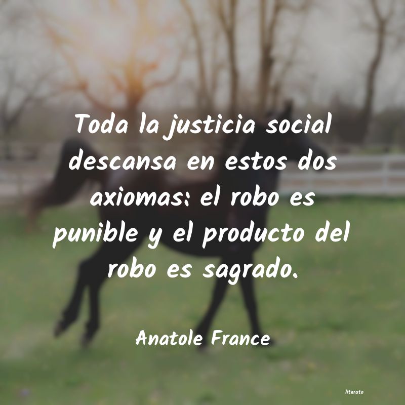 Frases de Anatole France