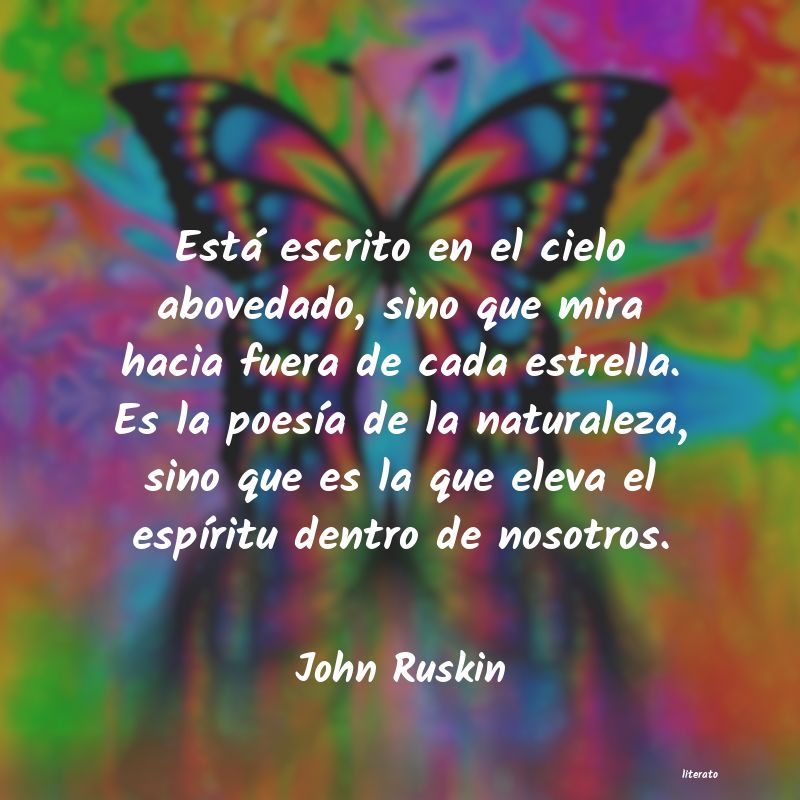 Frases de John Ruskin