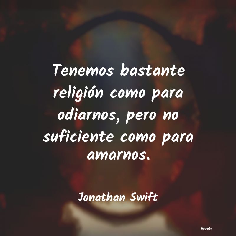 Frases de Jonathan Swift