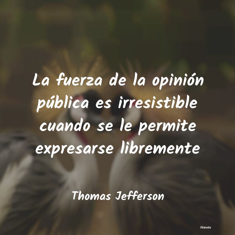 Frases de Thomas Jefferson