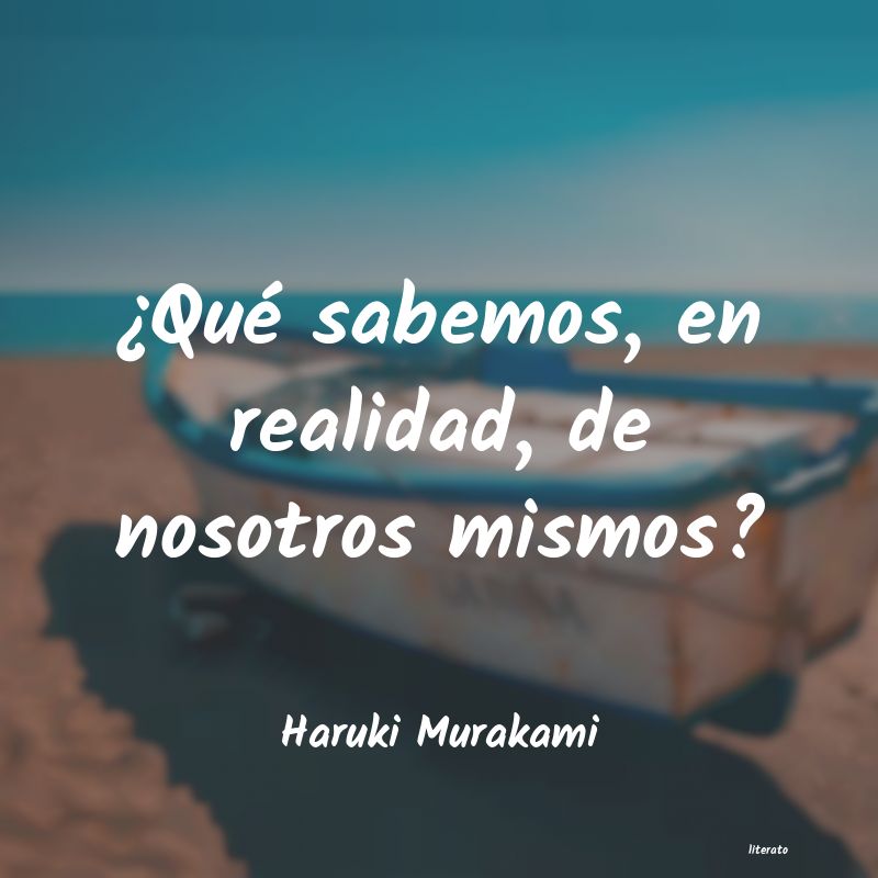 Frases de Haruki Murakami