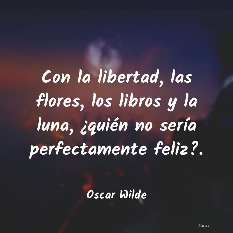 Frases de Oscar Wilde