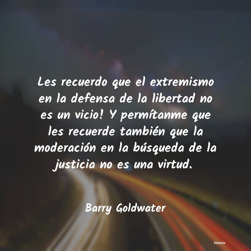 frases de Barry Goldwater