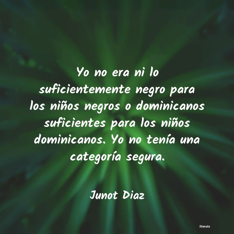 frases de Junot Diaz