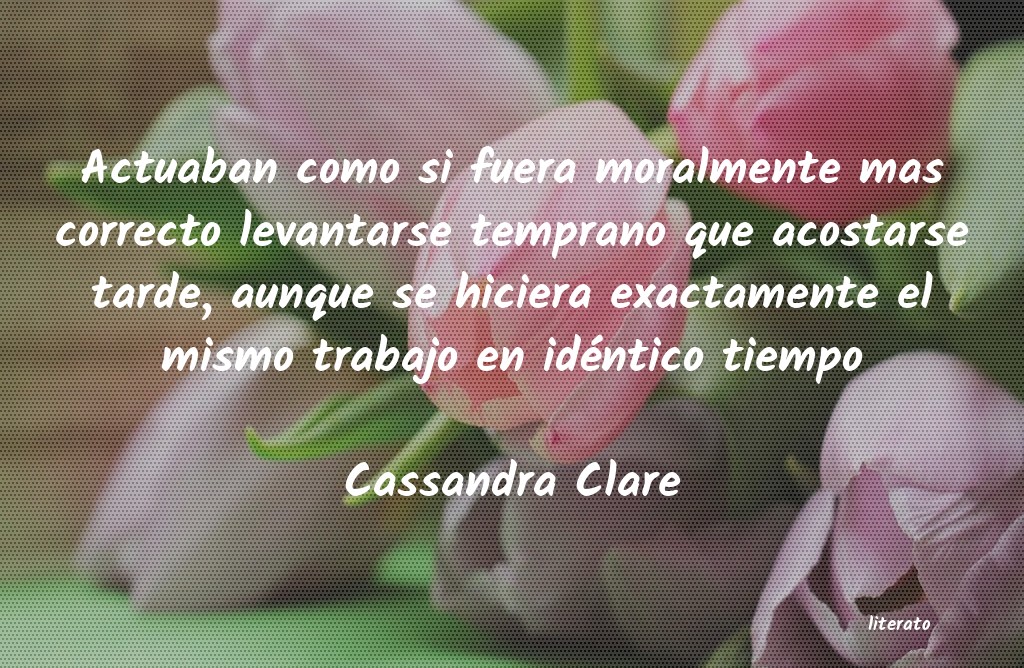 Frases de Cassandra Clare