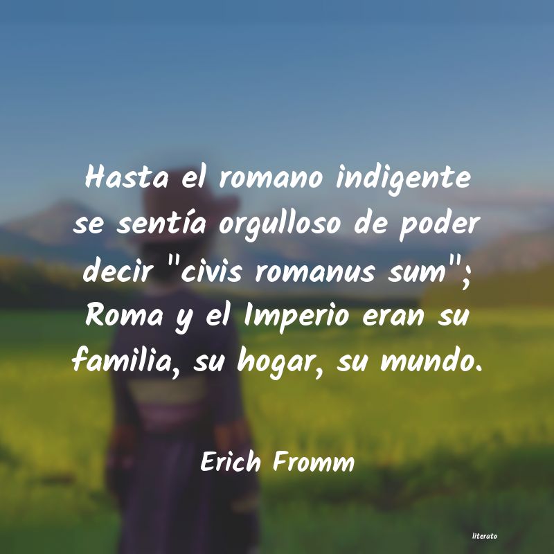 Frases de Erich Fromm