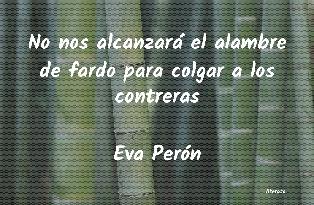 frases de Eva Perón