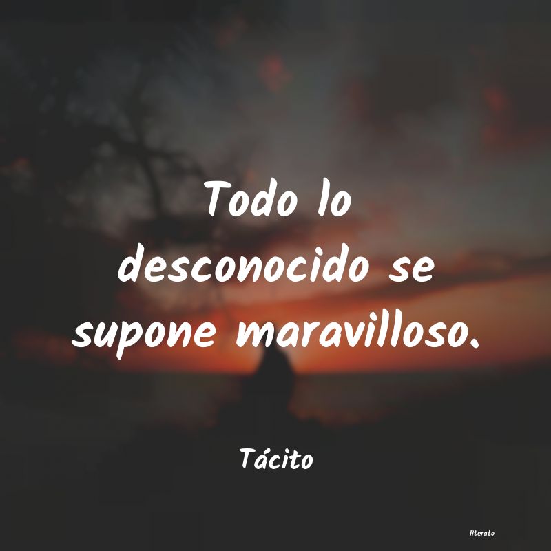 Frases de Tácito