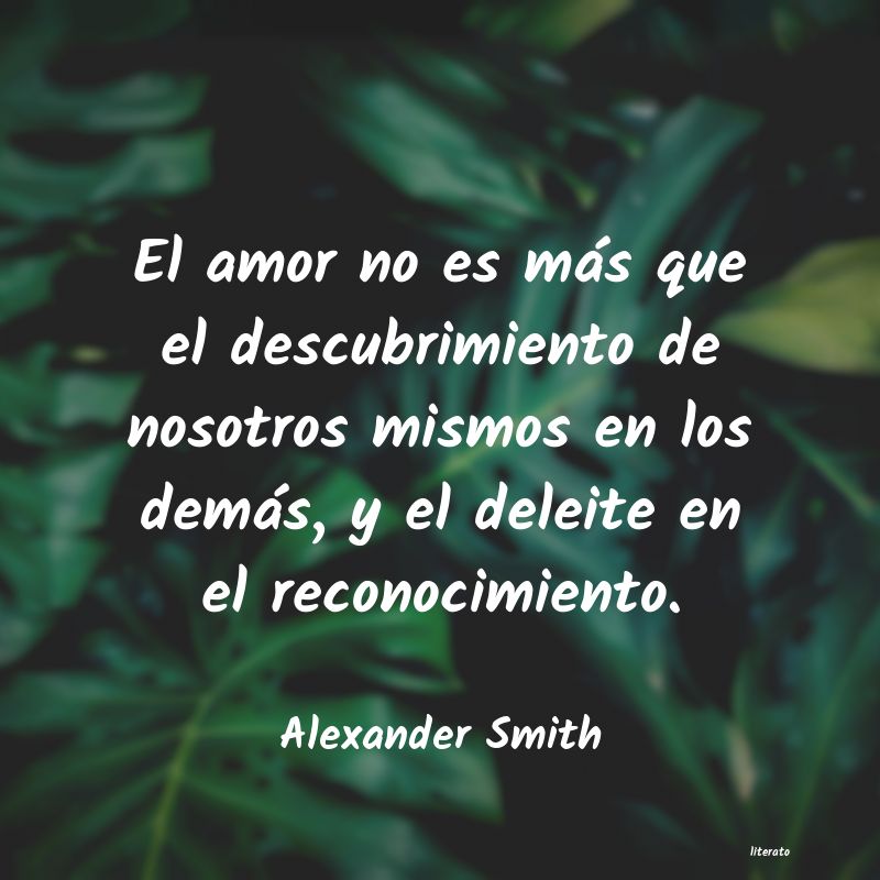 Frases de Alexander Smith