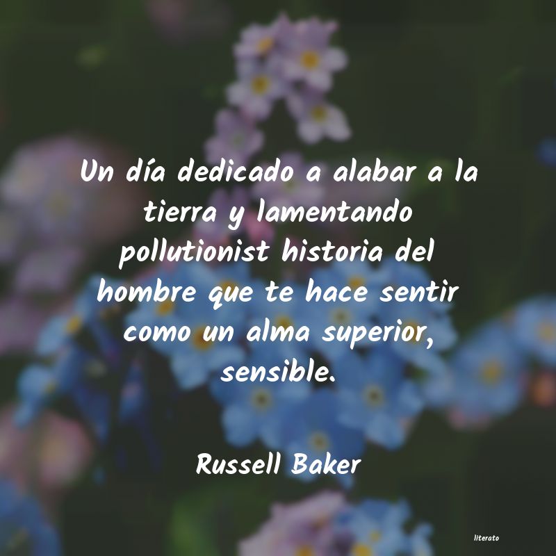 frases de Russell Baker