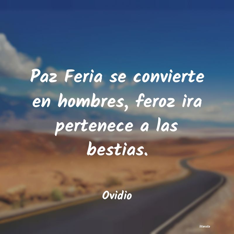 frases de Ovidio