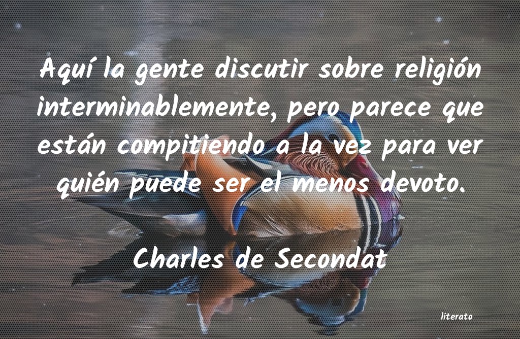 Frases de Charles de Secondat