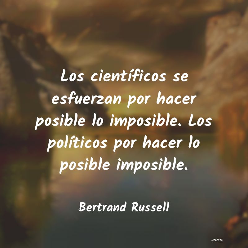 Frases de Bertrand Russell