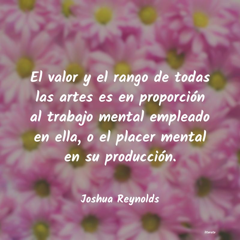 Frases de Joshua Reynolds