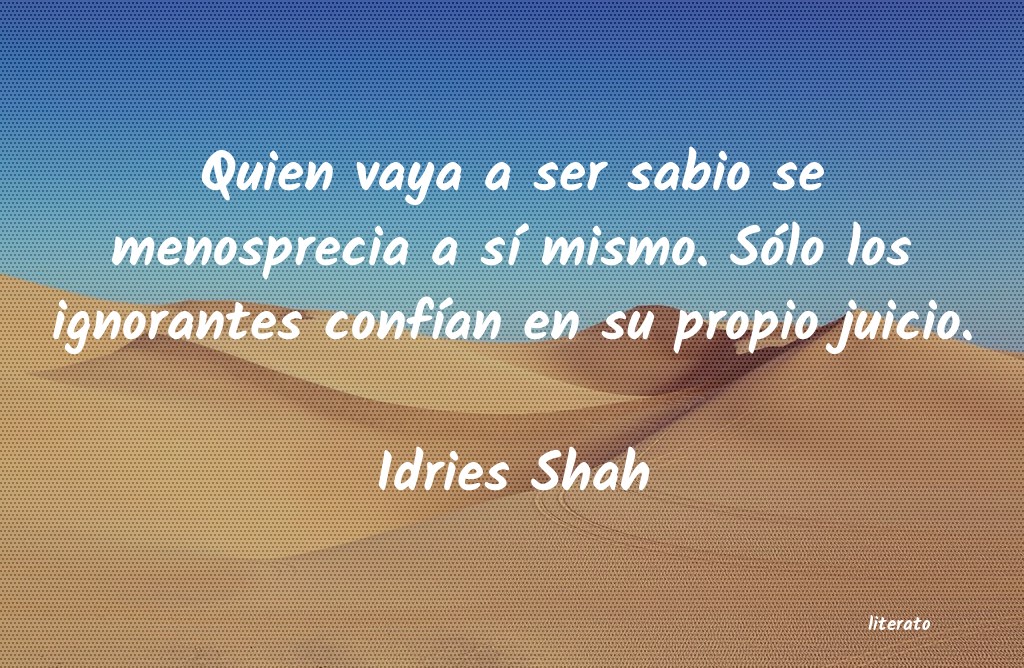 frases de Idries Shah