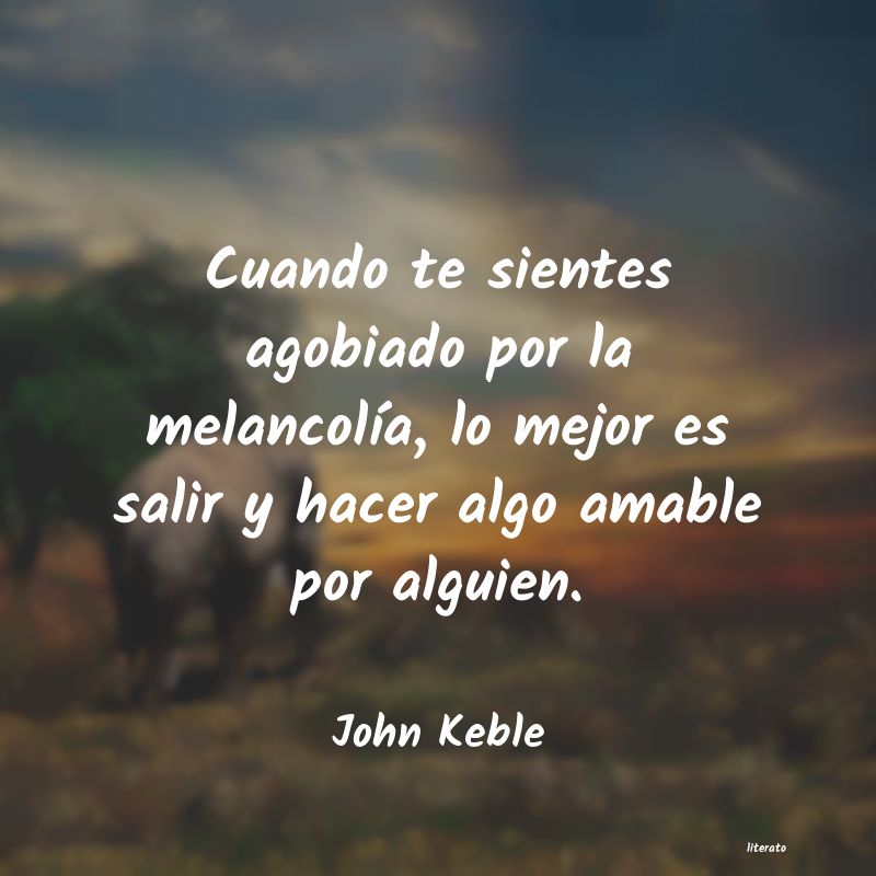 Frases de John Keble