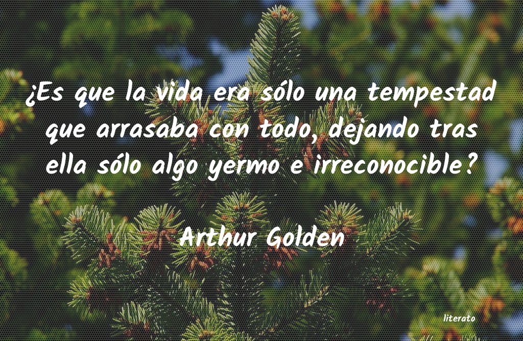 frases de Arthur Golden