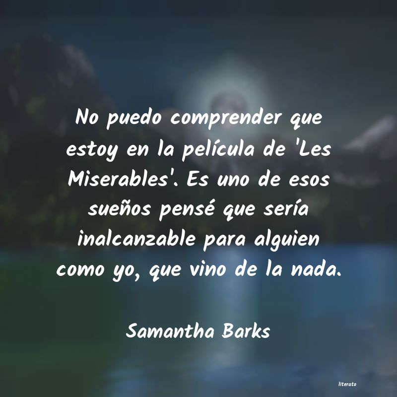 Frases de Samantha Barks