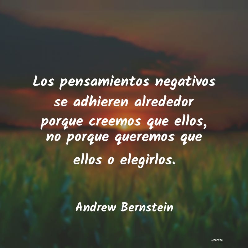 Frases de Andrew Bernstein