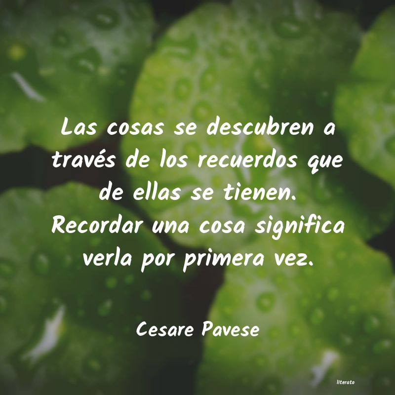 Frases de Cesare Pavese