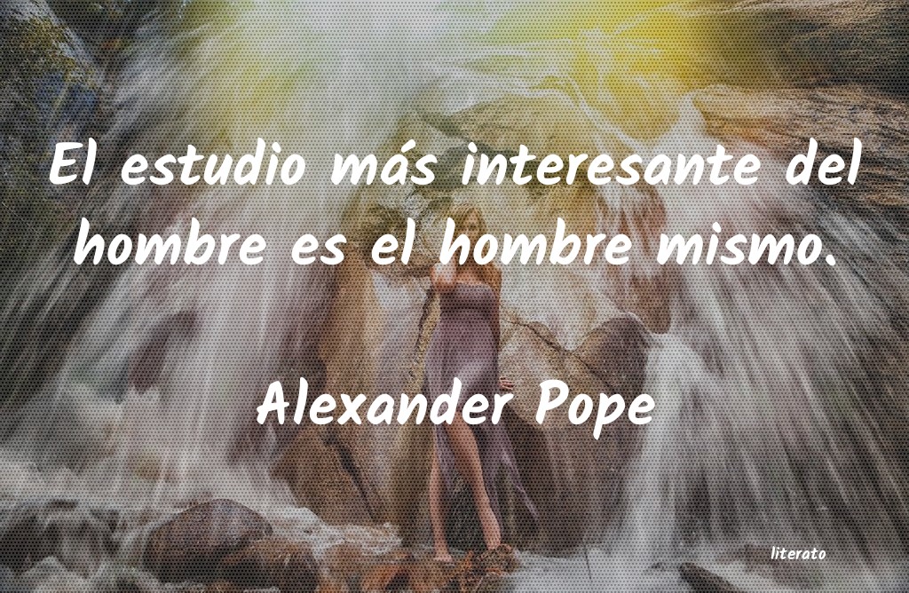 Frases de Alexander Pope