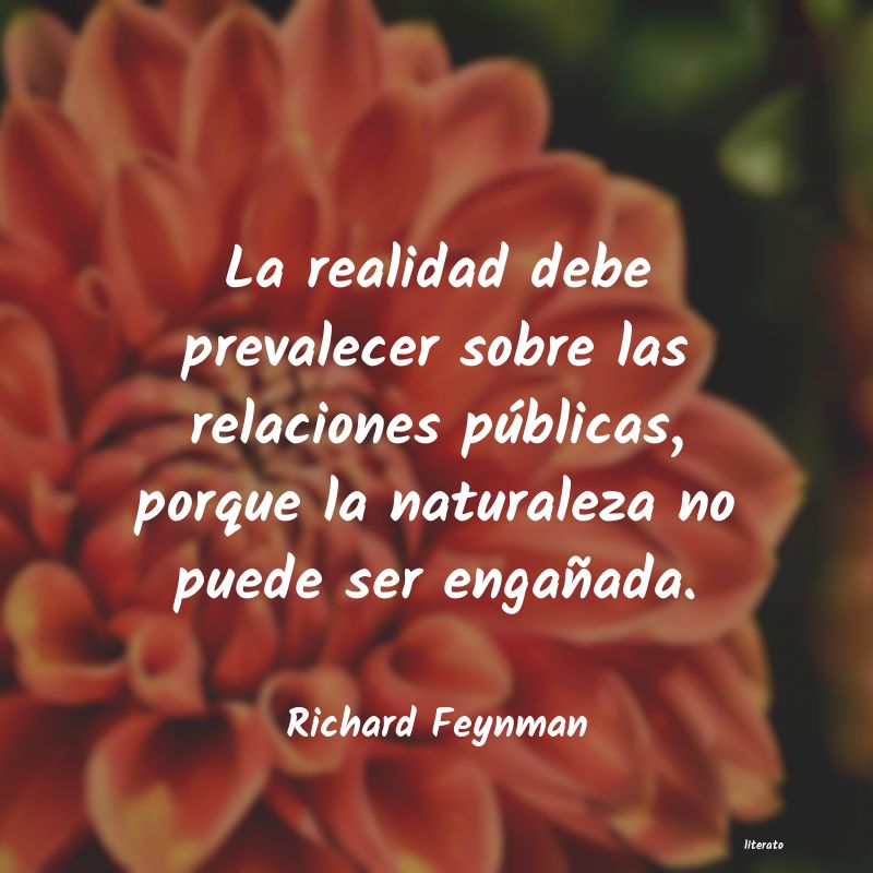 Frases de Richard Feynman