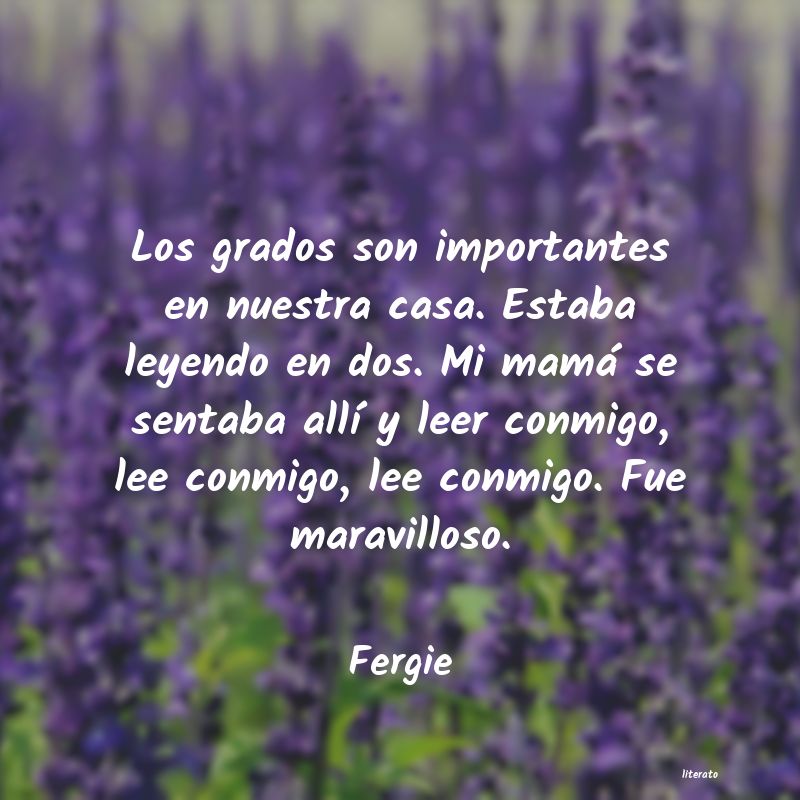 frases de Fergie
