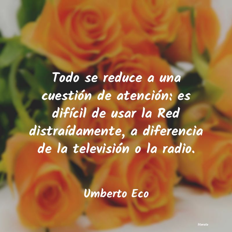 Frases de Umberto Eco