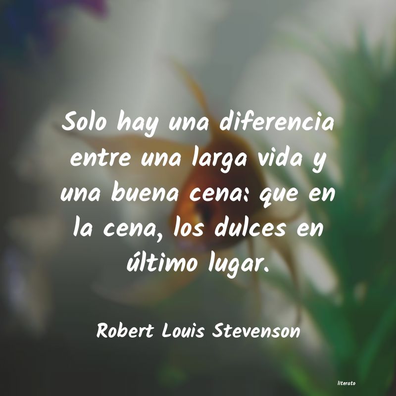 Frases de Robert Louis Stevenson