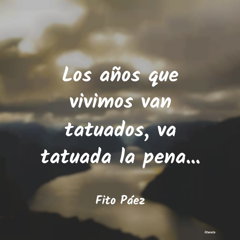 Frases de Fito Páez