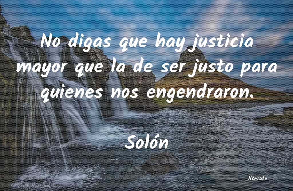 Frases de Solón