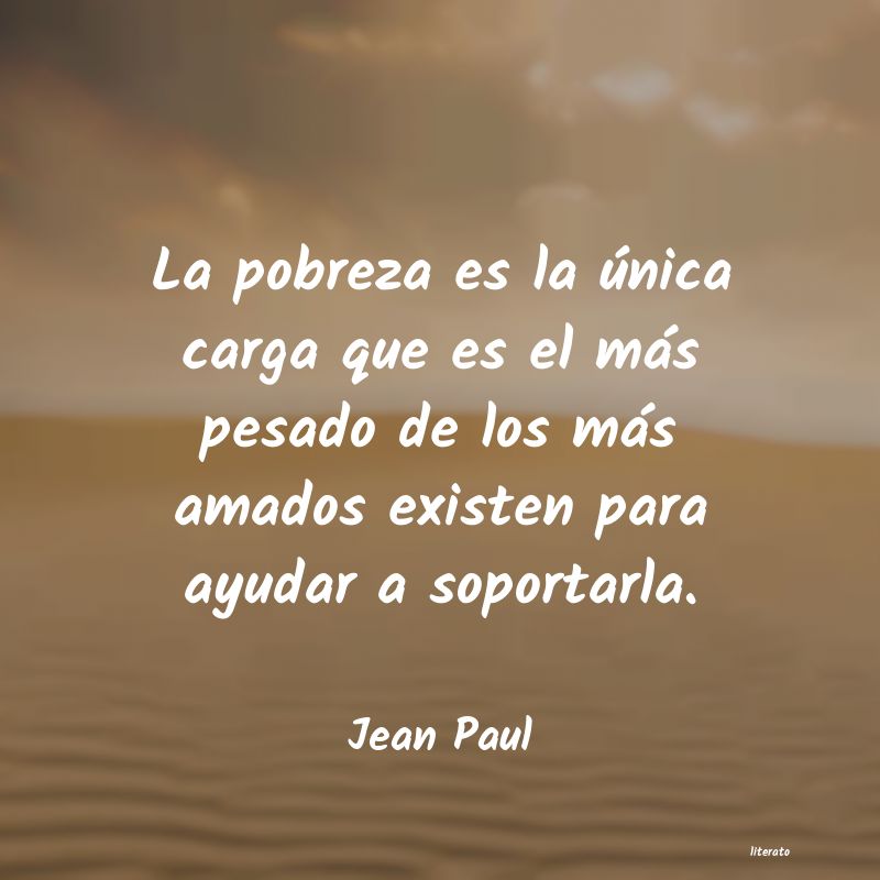 Frases de Jean Paul