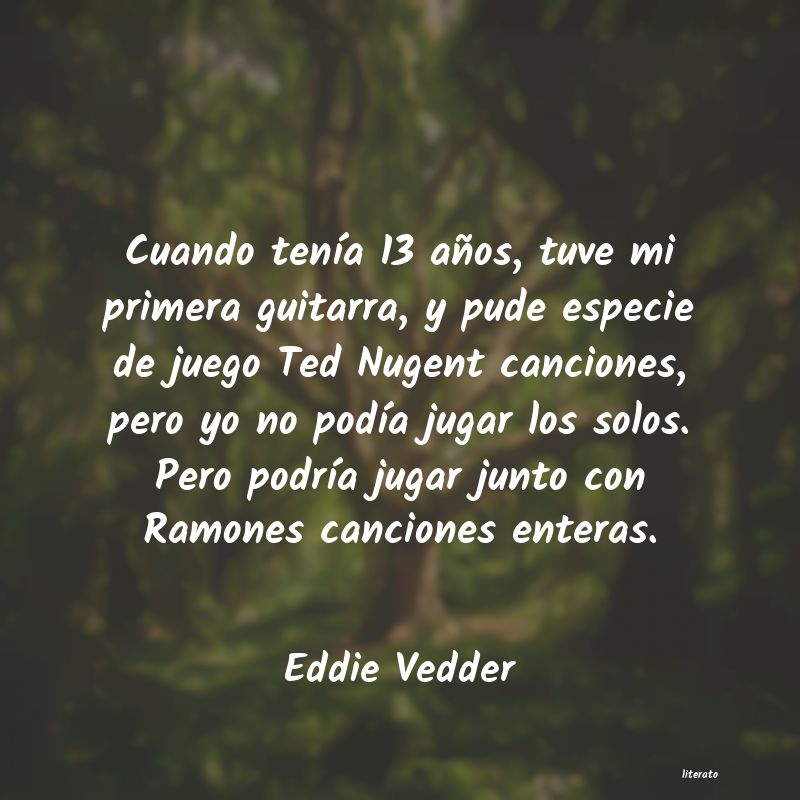 Frases de Eddie Vedder